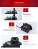 55g Waterproof Digital Copper Metal Gear Servo for Intelligent Robot and Toy Servo