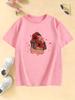 Hip Hop Meme Dog Design Printed T Shirts Animal Kids Children's T-shirt Boys Girls Summer Spring Casual Top Tee Shirt