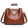 PU Soft Leather Texture Handheld Bag New Women Bag Niche Design Fashion Shoulder Sling Bag Large Capacity Tote Bag
