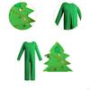 Christmas Costume with Jumpsuit Decoration Apparel Xmas Tree Outfit for Festive