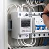 Multi-Function Single Phase Electric Energy Meter LCD Display LCD Energy Meter  Din Rail Mounting