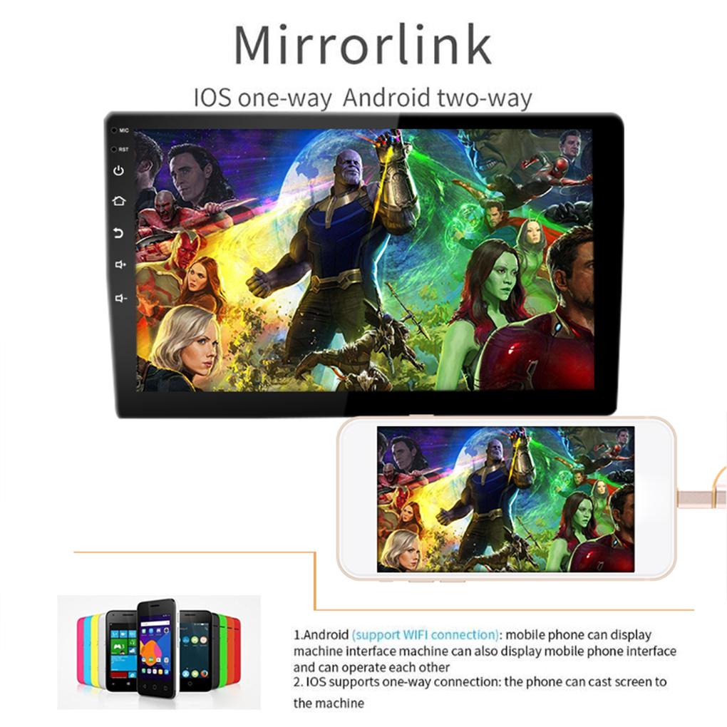 Android 13 2+32G 10.1Inch Full Screen Single Din Car Stereo Radio Car Stereo Radio 1DIN