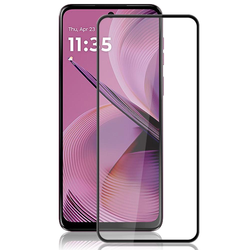 

MOCOLO Для Motorola Moto G55 5G Захисне скло для екрану Захист від розбиття Шовкографія Загартоване скло Black