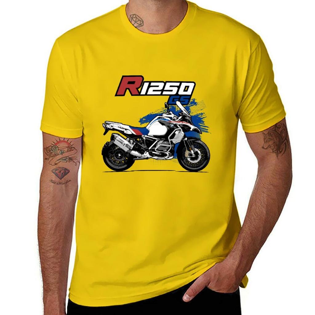 R 1250 GS Adventure T-Shirt Sports Fans Quick Drying Funnys for a Boy Men Clothes
