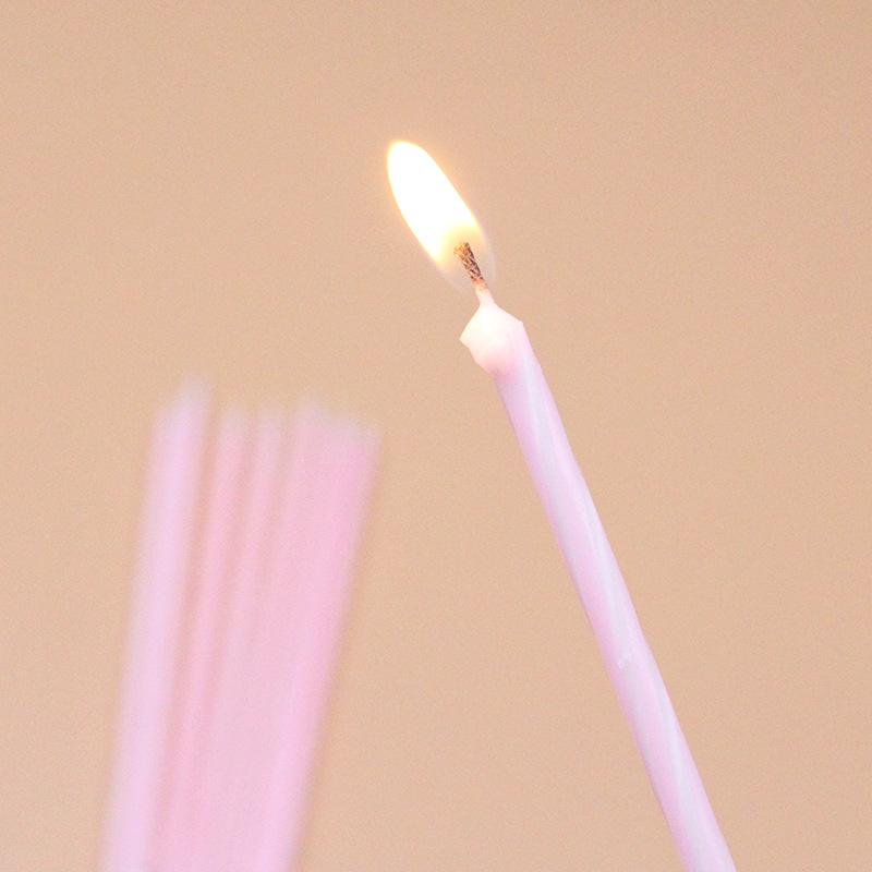 Birthday Cake Candles Ins Style Beautiful and Fresh Birthday Candles Cake Decoration Candle Baking Packaging