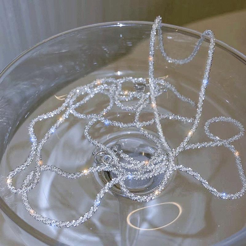 2023 Trendy Starry Sky S925 Sterling Silver Clavicle Necklace for Women