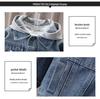 Stilvolle Jungen-Denimjacke mit Kapuze für Frühling & Herbst 2025