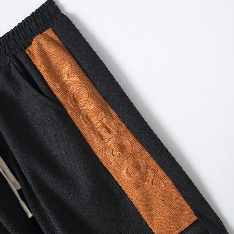 New Men's Colour Block Sports Shorts Loose Summer Outdoor Casual Pants