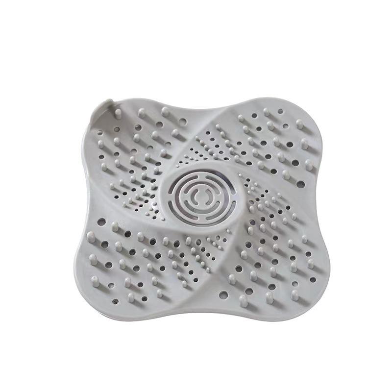 Silicone Floor Drain Hair Catcher & Anti-Clog Filter