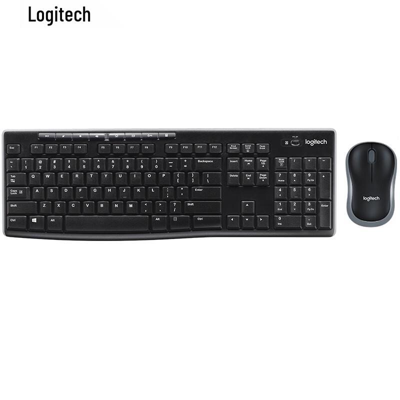 

Logitech MK270 Full-Size Wireless Keyboard and Mouse Combo