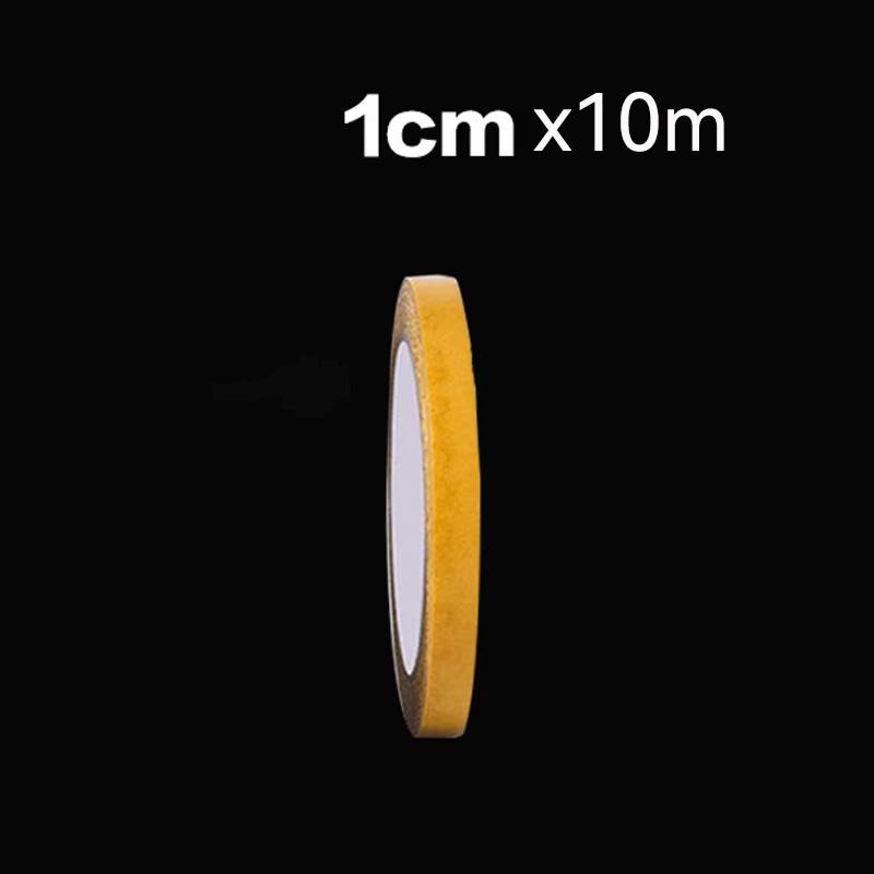 1Roll Double Sided Tape High Viscosity Grid Fiber Transparent Double Sided Tape Sticky Waterproof Adhesive Fiber Mesh Tapes