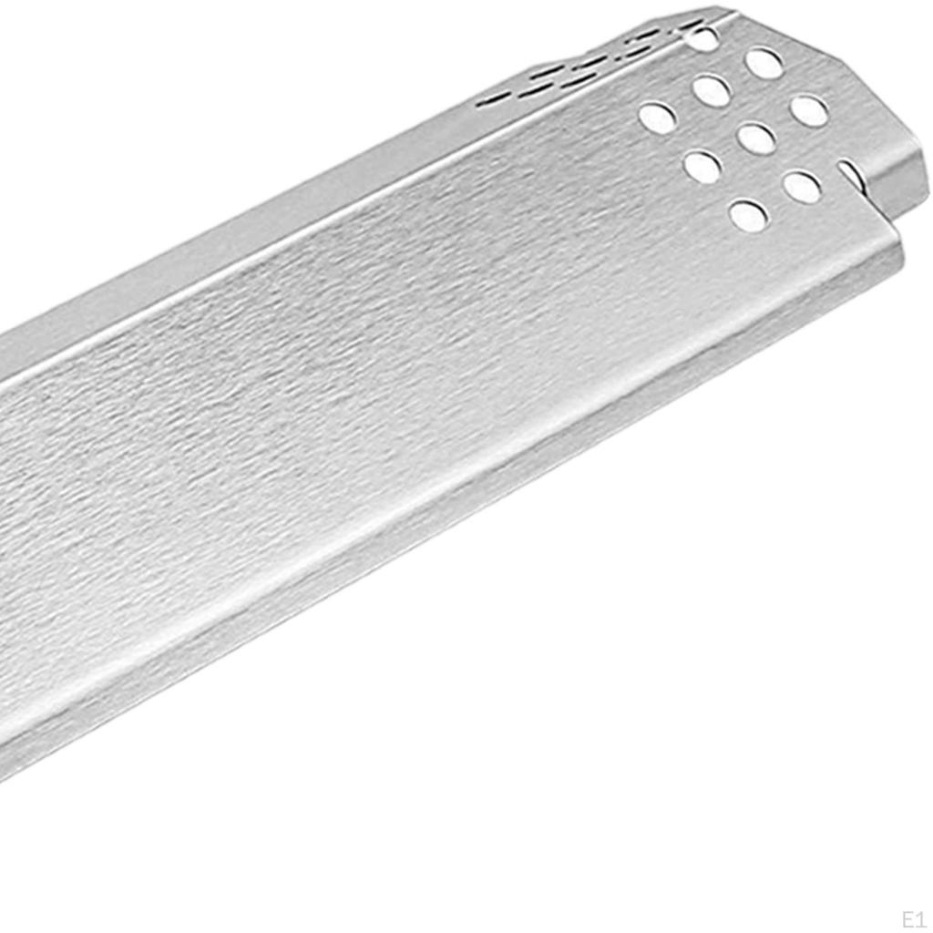 Plaques Chaleur Gril Bouclier Acier Inoxydable Fer Tente Argent, Diffuseurs Chaleur Pièces Remplacement Brûleur