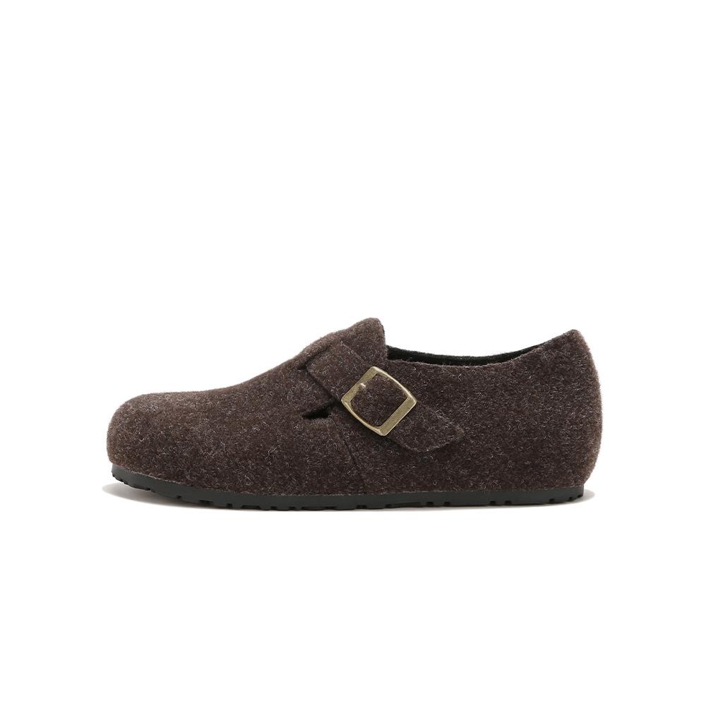 Wool version~ two versions of warm cotton shoes with an inner height increase of 3cm, Mao Mao shoes, women's Dongboken single shoes