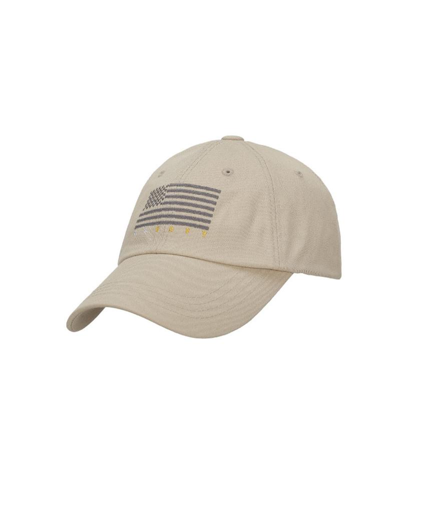 Pentaon Star Stripe Beige Ball Cap