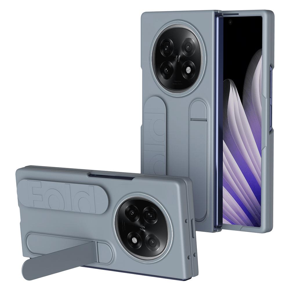 For Oppo Find N5 5G Phone Case Kickstand Wristband PC Silicone Mobile Cover