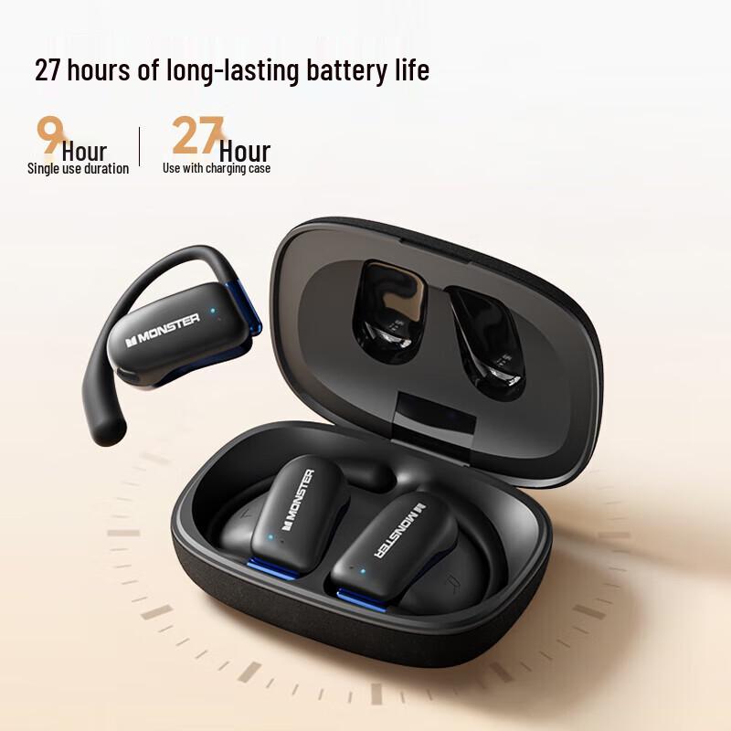 

Monster XKO07 Open-Ear Bone Conduction Sport Earbuds