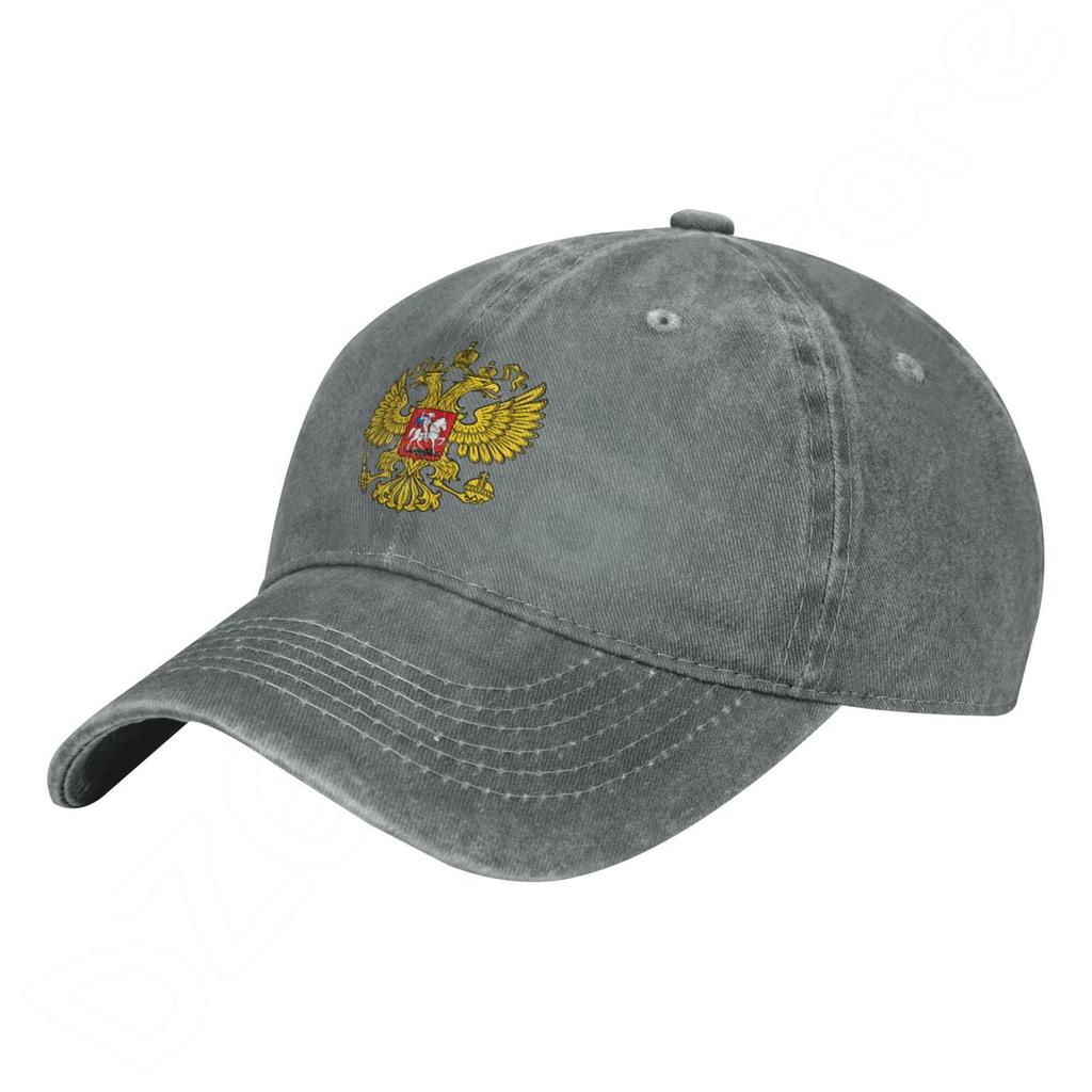 Nationales Emblem der Russischen Föderation, Baseballkappen, Wappen Russlands, Nickel-Adler, Baumwolle, Outdoor-Sport, Papa-Mütze, Trucker-Mütze