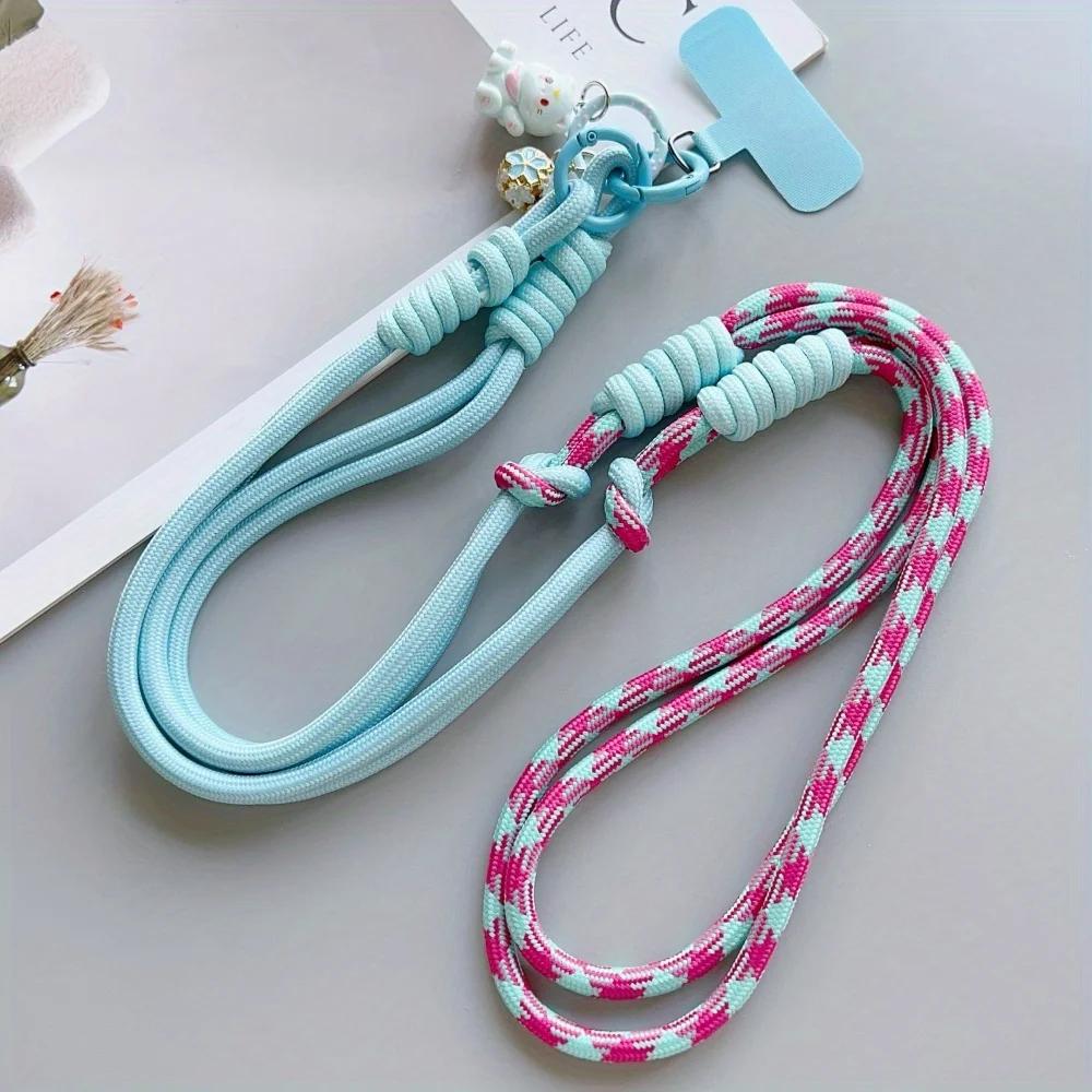 

[Ls] Lanyard Crossbody Side Carry Multifunctional Strap Cute Pendant Fashion Outdoor Travel Camera Anti-Lost Chain Plastic