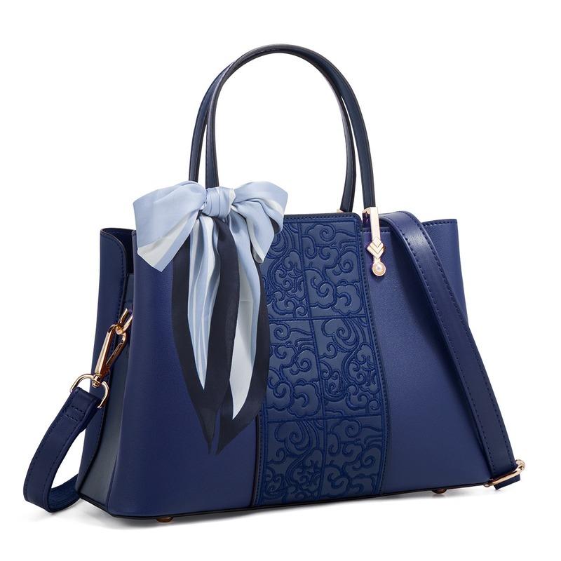 New Luxury Wedding Handbag Women Chinese Style Embroidery Bag Female Brand Designer Messenger Bags Shoulder Bag Ladies Totes