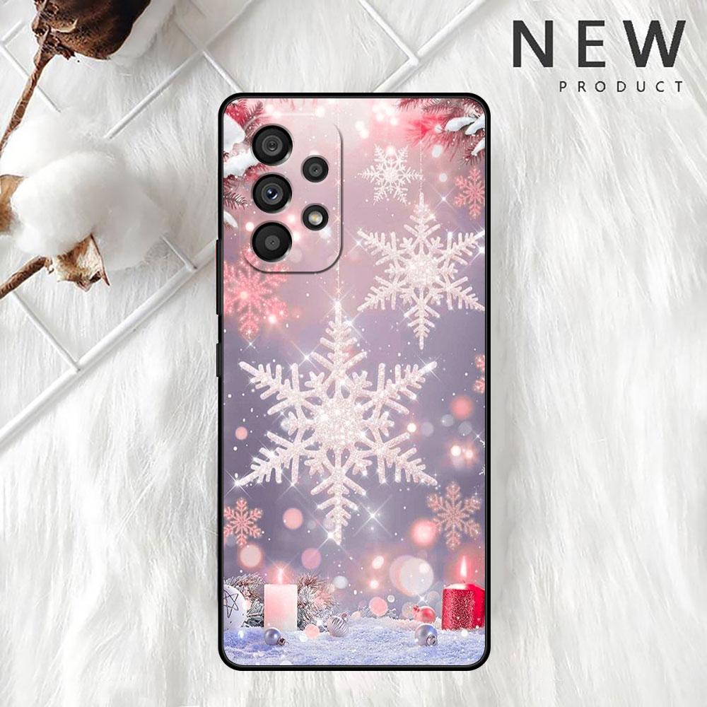 

Зимний снег Веселый рождественский чехол для Samsung Galaxy A52 A12 A51 A32 A21s A71 A32 5G A12 A22 A53 A31 A13 A72 A02s A41 Чехол для телефона Samsung A12