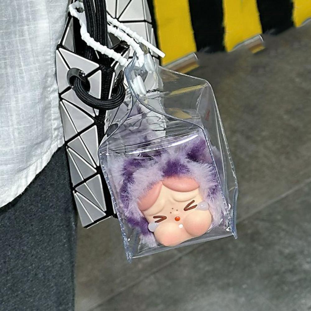 

Protective Cover Mini Clear Outdoor Doll Bag Outdoor Doll Display Bag Doll Accessories прозорий