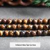 Yellow Tiger Eye Beads for DIY Jewelry Making - High-End Accessories for Bracelets and Necklaces