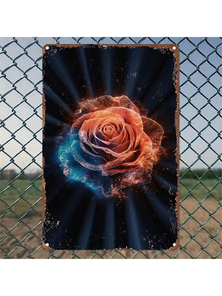 Vintage Metal Wall Art Decor for Cafe Home Office