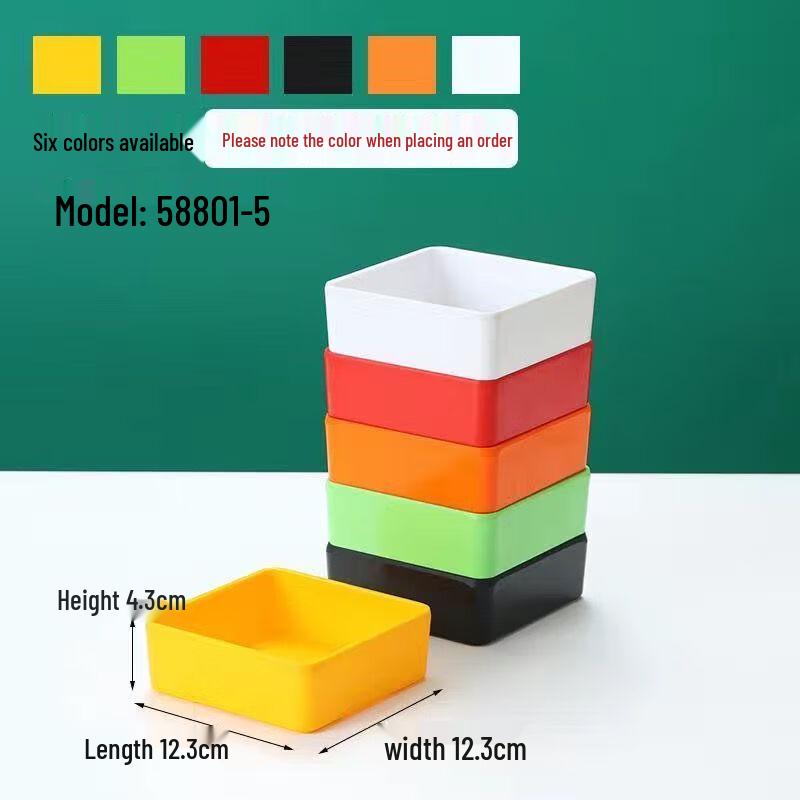 Jijun Commercial Melamine Square Dinner Plate