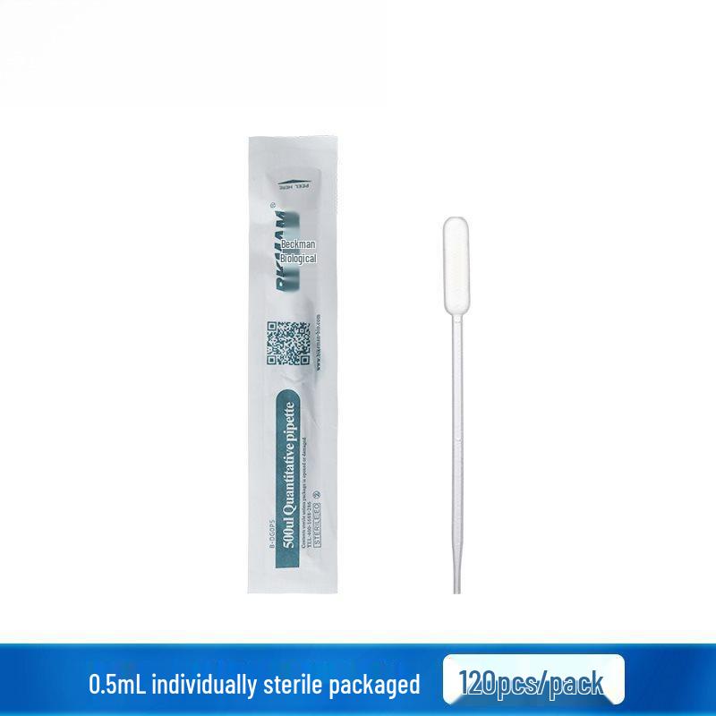 

Individually Wrapped Sterile Graduated Pasteur Pipettes 0.5mL Disposable