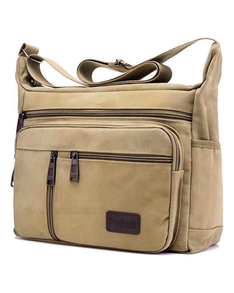 Men Canvas Shoulder Bags Casual Tote Travel Men's Crossbody Bag Luxury Messenger Bags Fashion High Quality Handbag