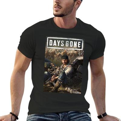 DAYS GONE - SPIEL T-Shirt Anime Sachen T-Shirts Ästhetische Kleidung Kleidung für Männer
