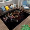 World of Warcraft game printed flannel carpet, non-slip, suitable for bedroom, living room, and children's room decoration