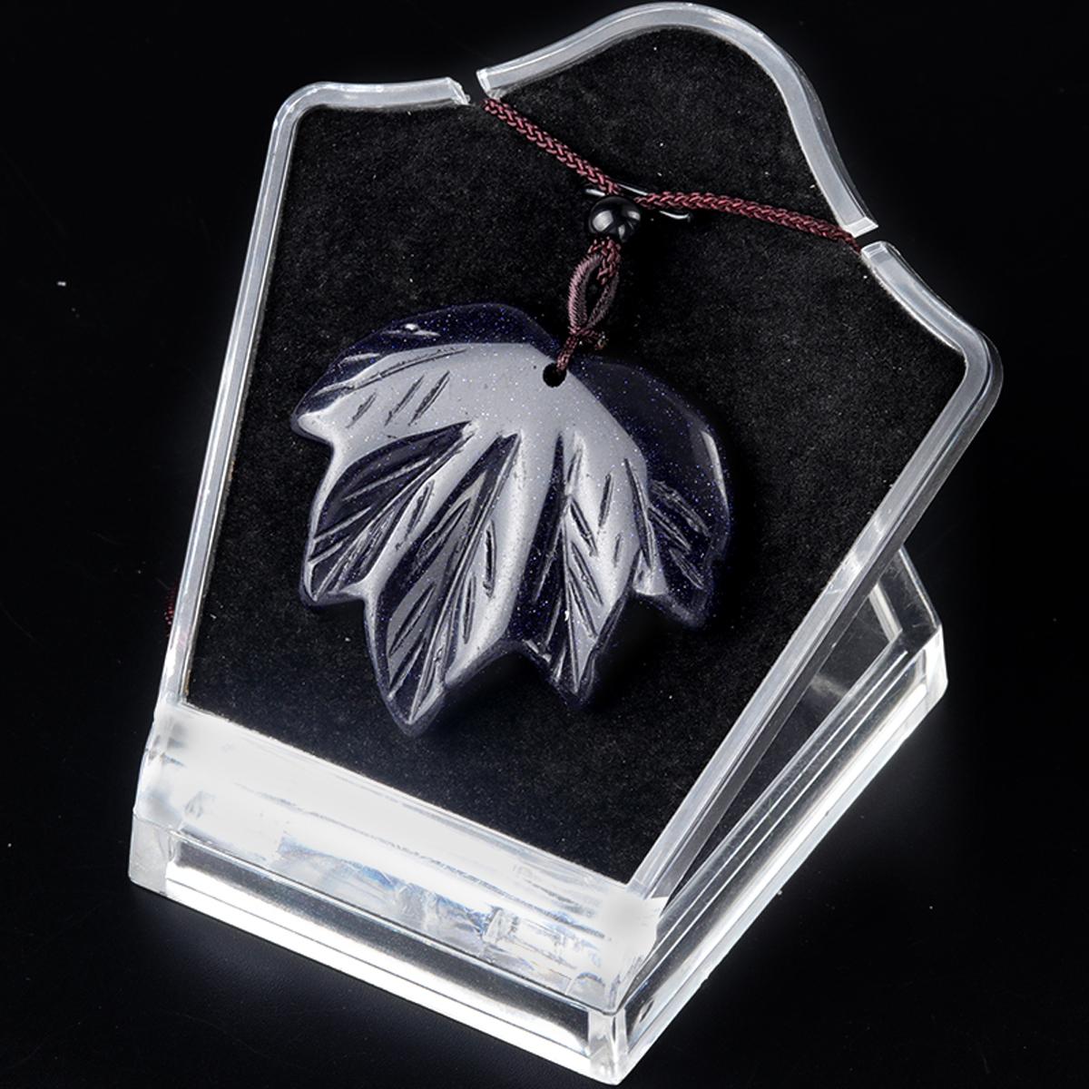 

1 шт. Reiki Healing Crystal, намисто, кулон, кленовий лист, натуральний камінь, кварц, агат, дорогоцінний камінь, ланцюжки, намиста для жінок, ювелірні вироби 43x50 мм 43x50mm