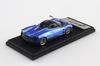 Aoshima Bunka Kyozai Skynet The Miniature Car Pagani Huayra Roadster Blue Finished Product 1/43