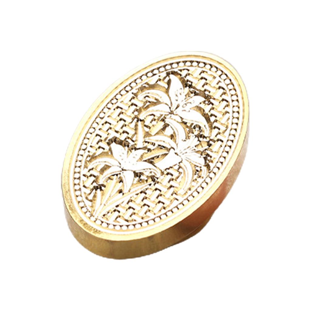 Wax Stamps Flower Sealing Wax Stamp Little Daisy Embossed Sealing Wax Stamp for Envelopes Wedding Invitations Decoration