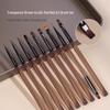 Japanese Professional Nail Art Brush Set - Gradient, Smudge & French Light Therapy Pens for Painting and Drawing.