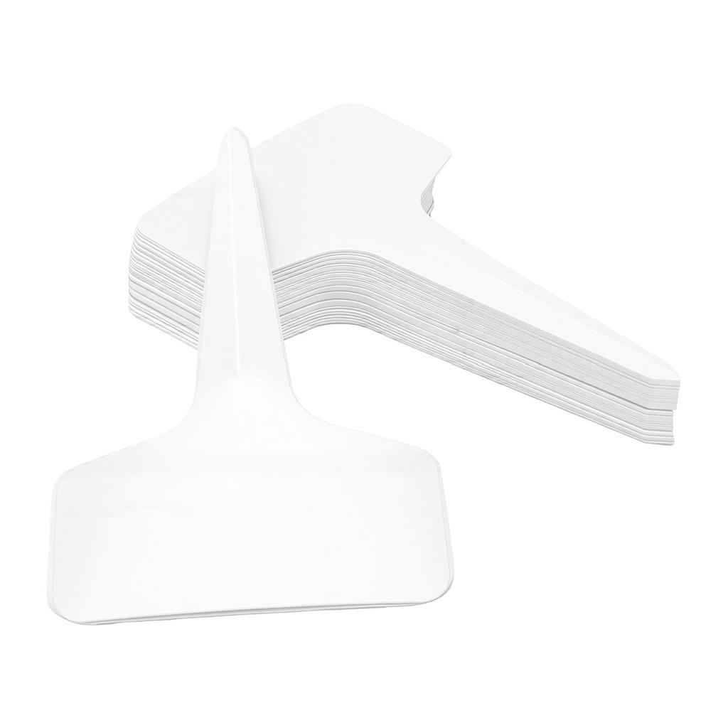 100 Pcs Plant Labels T Type Water Proof Garden Labels Stakes for Outdoor Nursery Resists Fading Easy Writing 100 pcs T