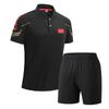 Unisex China Flag Summer Sportswear Set - Casual Team Uniform, 2 or 3 Piece Set
