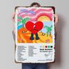 Bad Bunny Un Verano Sin Ti Album Blechposter Personalisierbare Wandkunst Retro Vintage Metallschilder für Zuhause Zimmer Individuelle Platte