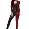 Women Classic Quinn Anime Costume Halloween Cosplay Jumpsuit Costume