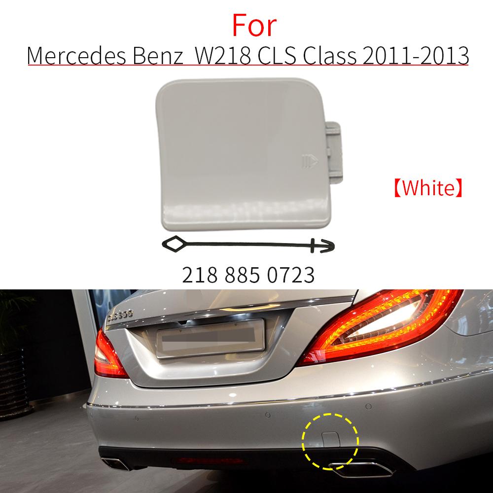 For Mercedes W218 Car Rear Bumper Tow Hook Cover Cap Black For Benz CLS Class CLS200 CLS300 CLS350 2012-2013 2188850723