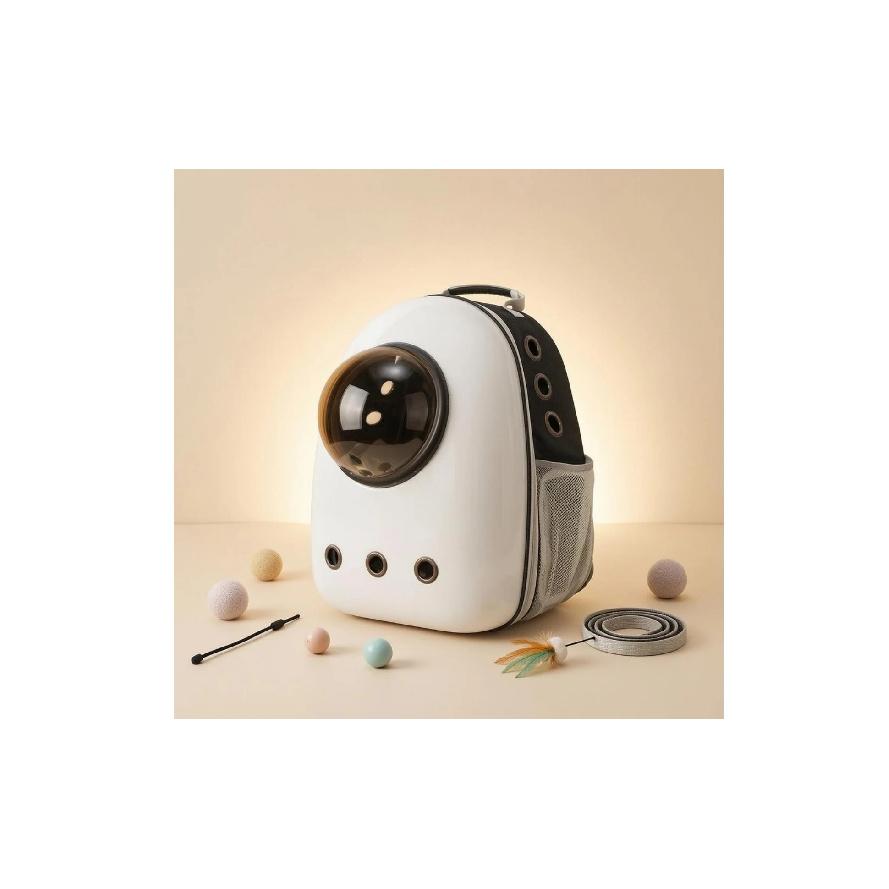 Cat Carrier Backpack Ventilated Hard-Shell Pet Backpack Capsule Pet Carrier Transparent Breathable