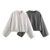 Jnleaog Autumn New Women's Clothing Fashion Style French Style Fashionable All-Match Soft Pilot Jacket Outwear