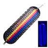Stainless Steel Trolling Flasher Fishing Lure with Vibrant Colors Metal Dodger for Salmon Trout Fishing Lure Bait