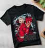 Naruto Itachi Uchiha T-shirt Pain Akatsuki Horror Anime Gift Shirt All Size