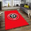 1pc Football Team Design Area Rug - Non-Slip, Soft & Cozy Floor Mat for Living Room, Bedroom, Office - Indoor/Outdoor Decorative Carpet