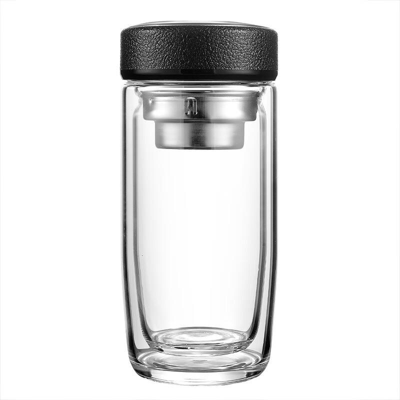 Huawensen Double Wall Tea Infuser Glass Bottle