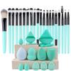 Set Pennelli Trucco Premium Sintetici Kabuki Fondotinta Correttori Cipria Fard Miscelazione Viso Occhi Set Pennelli