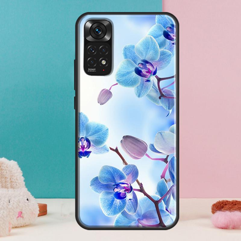 Orchid Flowers Colorful Case For Xiaomi Redmi Note 13 12 Pro 14 11 9 10 9S 10S 11S 12S Redmi 14C 13C 10C 12C Cover