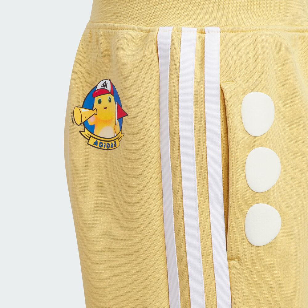 Adidas Full Length Pants Children Aged 3 7 Years Old Yellow JF1376